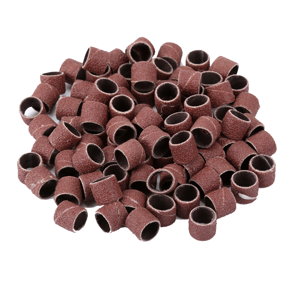 Rubber Mandrel &Sanding Drum Grit 80# Rotary Tool Sand/Shape/Groove Replace Kit