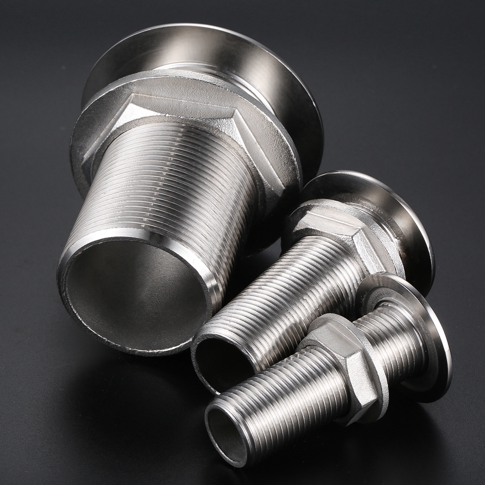 Boat Vent 316 Stainless Steel Thru Hull Fitting | Marine Boat Drain Hose Connector Boat Drain Fitting - View #4